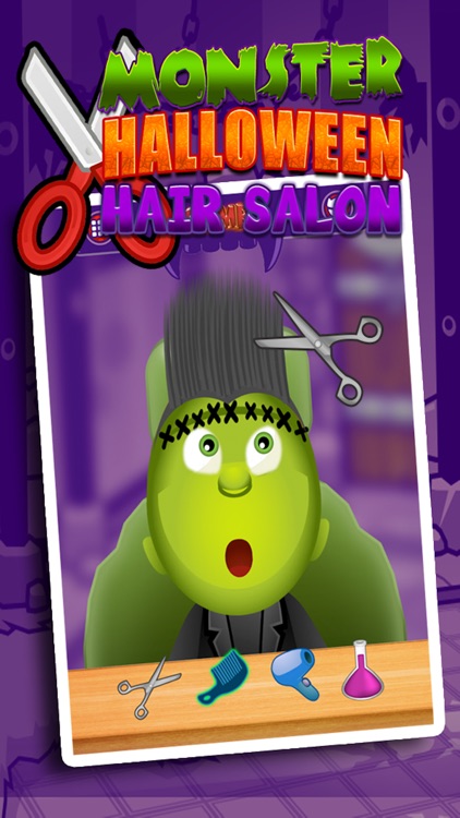 Monster Halloween Hair Salon