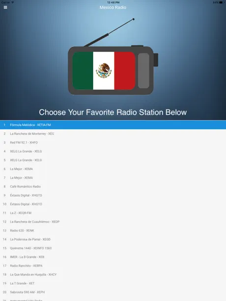 Mexico Radio - Mexican FM
