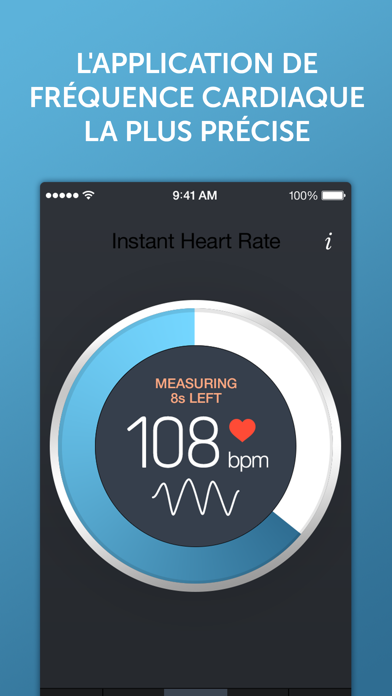 Screenshot #1 pour Fréquence Cardiaque+