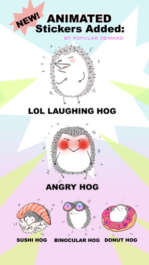 Mr. Hedgehog Animated Stickers(圖5)-速報App