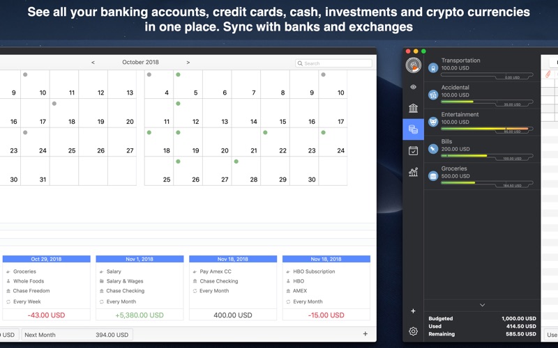 Screenshot #3 pour MoneyWiz 3 : Personal Finance