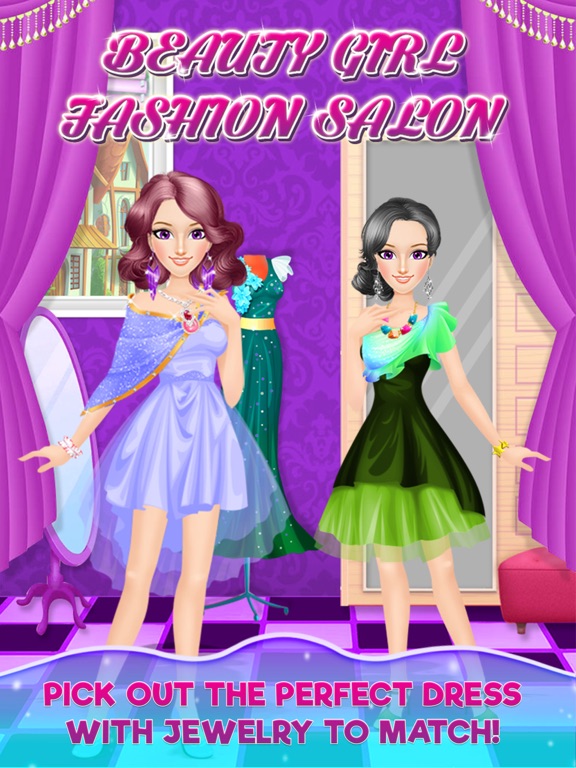 Beauty Girl Fashion Salon iPad screenshot
