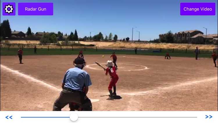 Softball Radar Gun - pitching speed and analysis