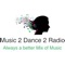 This application is the official, exclusive application for music2dance2radio under an agreement between music2dance2radio and Nobex Technologies