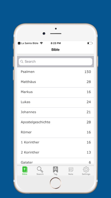 Screenshot #1 pour New German  Bible