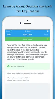 acls exam review - test prep for mastery iphone resimleri 3