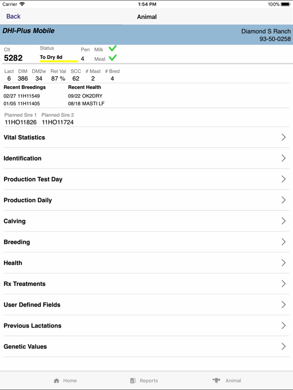DHI Plus iPad screenshot 1 - Business app
