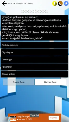Game screenshot Kpss Çıkmış Eğitim Bilimleri apk