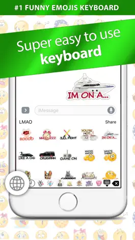 Game screenshot Emojis Keyboard - New Funny Stickers For Texting mod apk