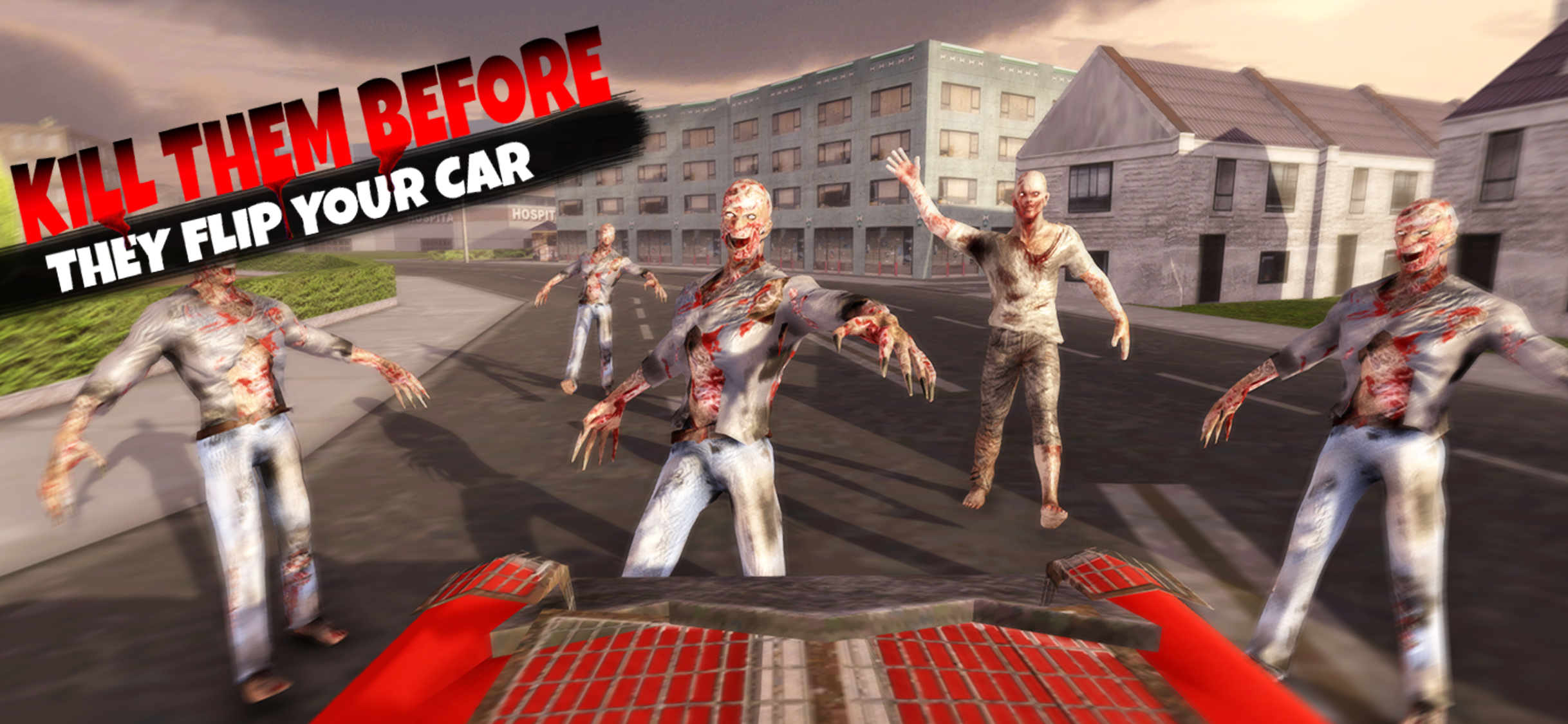 Zombie Hunter in Killer Car