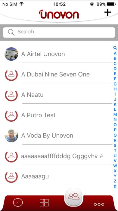 App screenshot