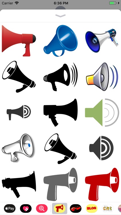 Megaphone Stickers