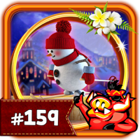 Christmas Little Merry and Santa