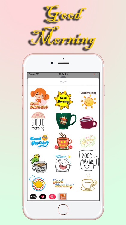 Good Morning Stickers Pack