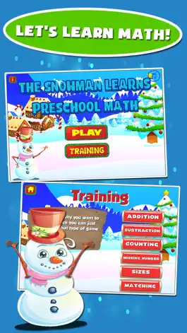 Game screenshot Snowman Preschool Math Games mod apk