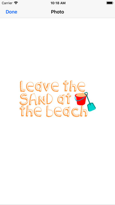 Beach Rules Summer Stickers screenshot 2