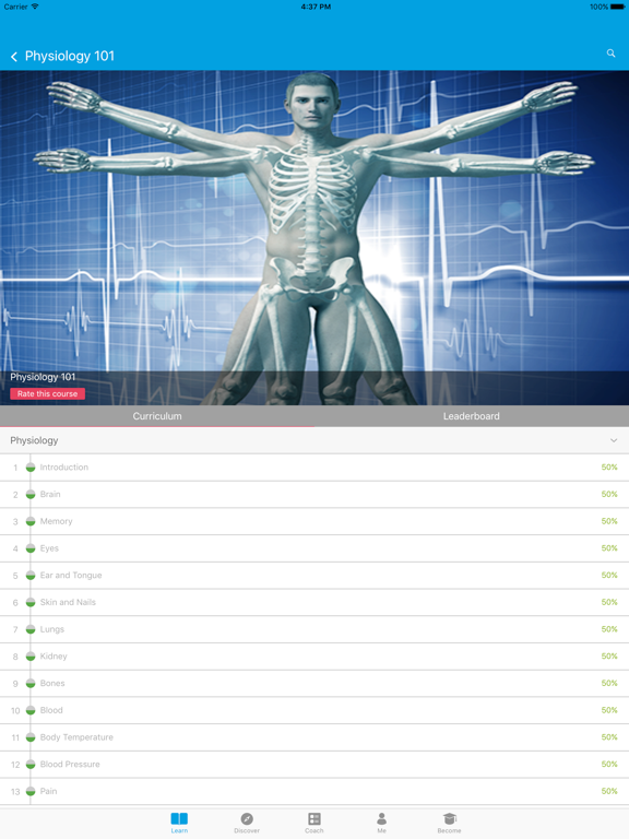 Screenshot #6 pour Learn Physiology &Body Anatomy
