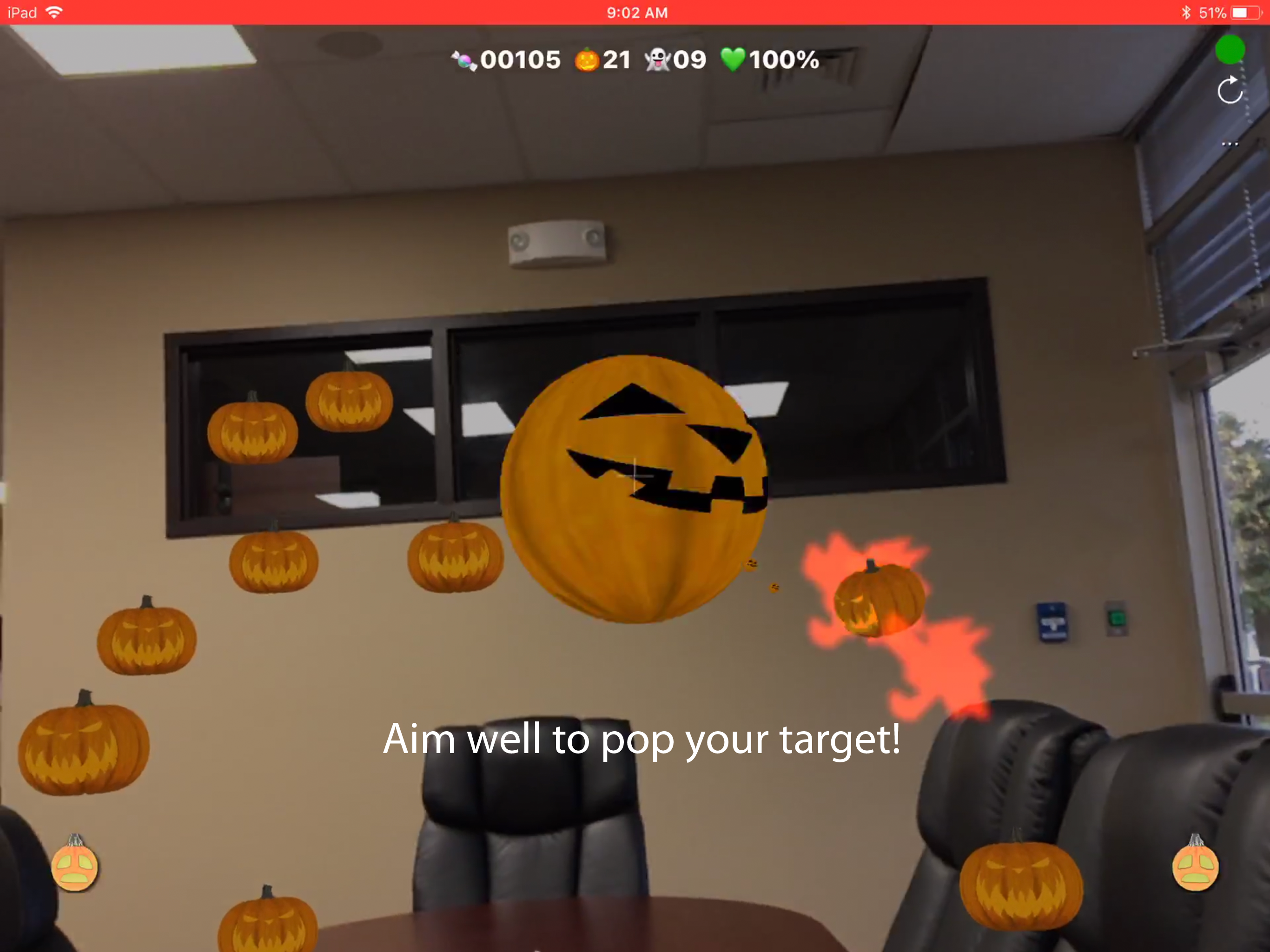 Pumpkin Popper-AR screenshot 7