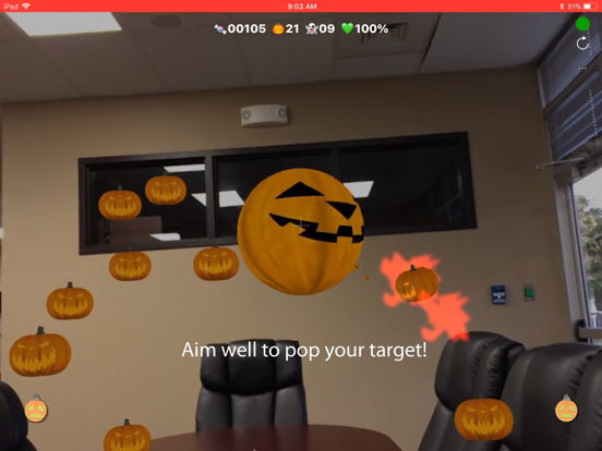 Screenshot #4 pour Pumpkin Popper-AR