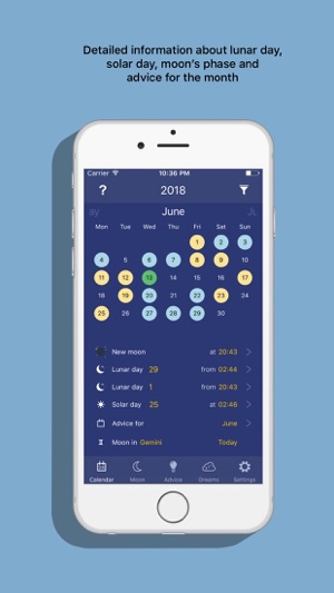 Moon Days Calendar(圖1)-速報App