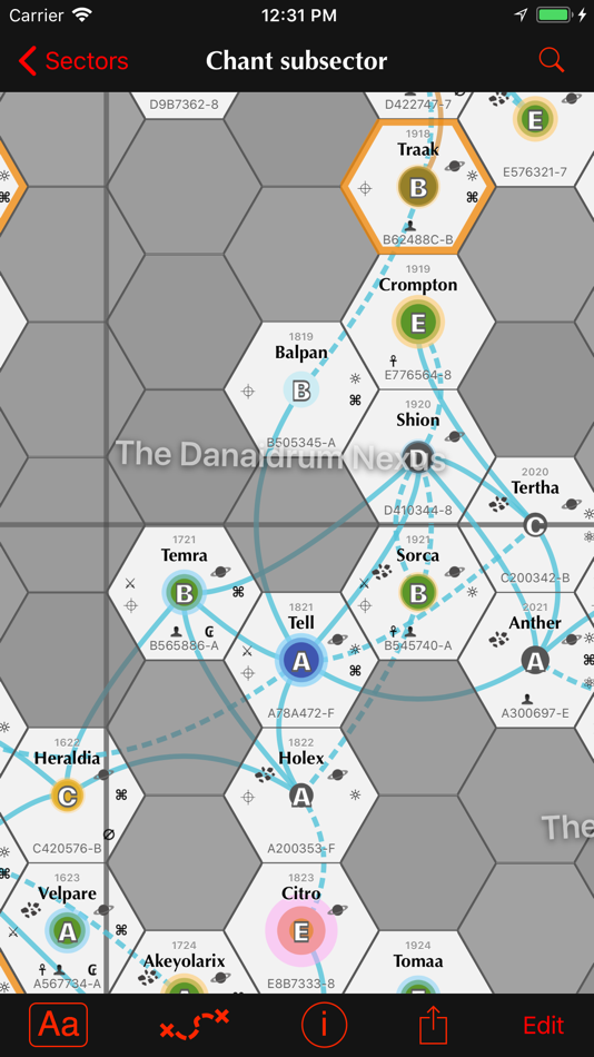 #1. Sector - SciFi RPG map tool (iOS) 由: Taptix Ltd