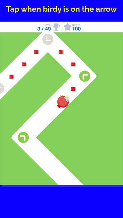 Screenshot #1 pour Birdy Way - 1 tap fun game