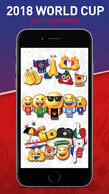 World Cup FAN Sticker Emojis