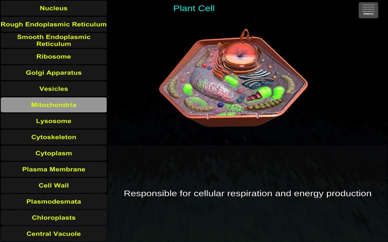 Screenshot #1 pour Cell Biology Tutor