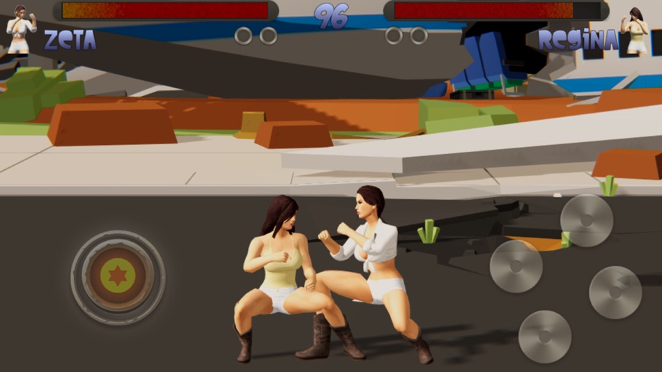 #1. The Girl's Fists! (iOS) By: Sebastin Michael