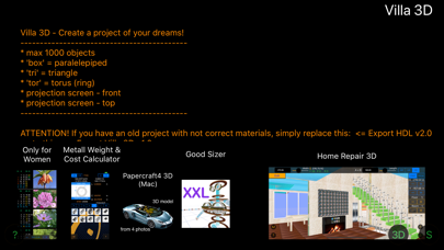 Villa 3D - CAD Home Design screenshot 3