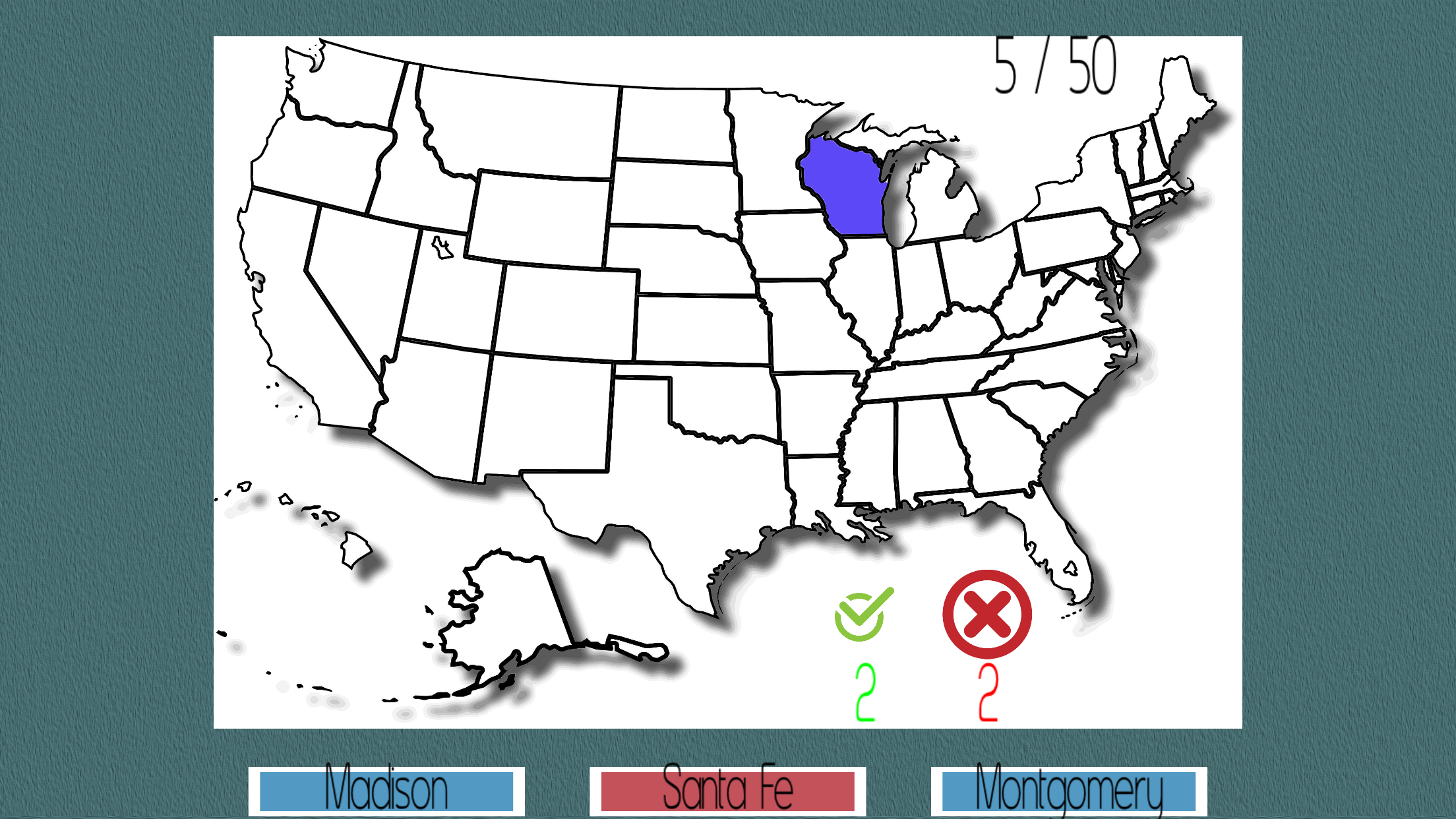 State Find (USA Map)