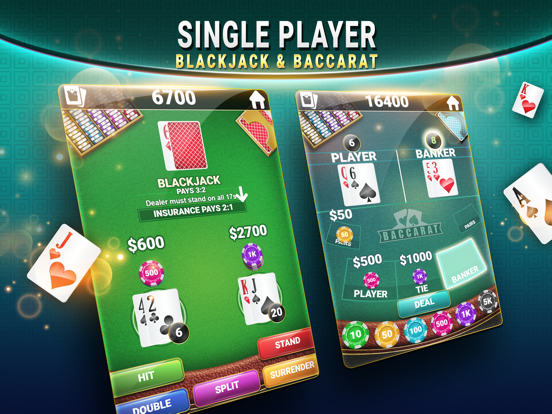 Screenshot #4 pour Blackjack & Baccarat - Casino