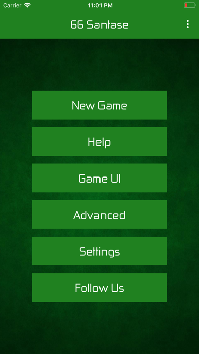 66 Santase - Classic Card Game Screenshot