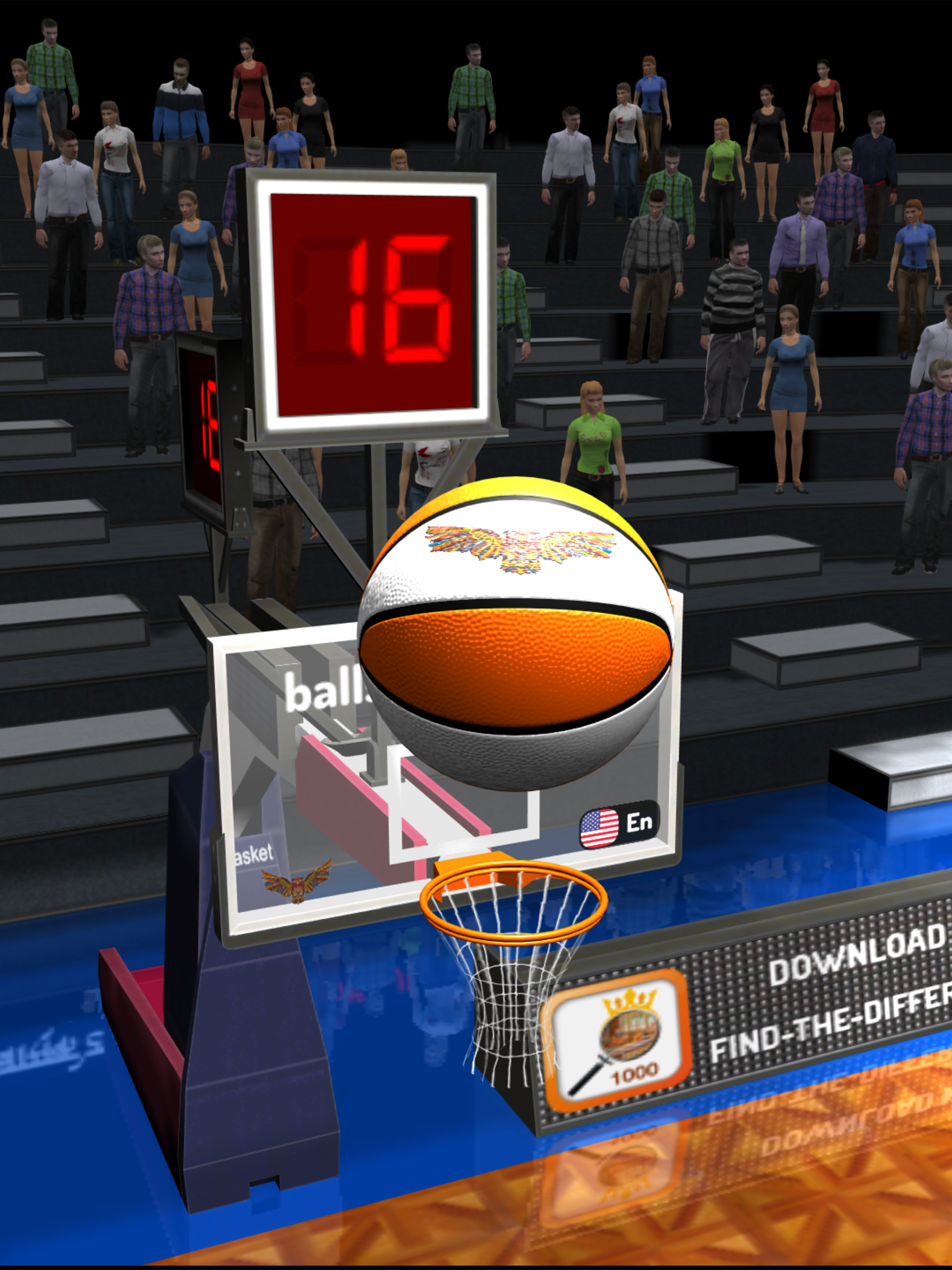 Basketball 3D Shooting Contest screenshot 9