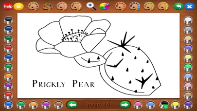 Coloring Book 4: Plants screenshot 4