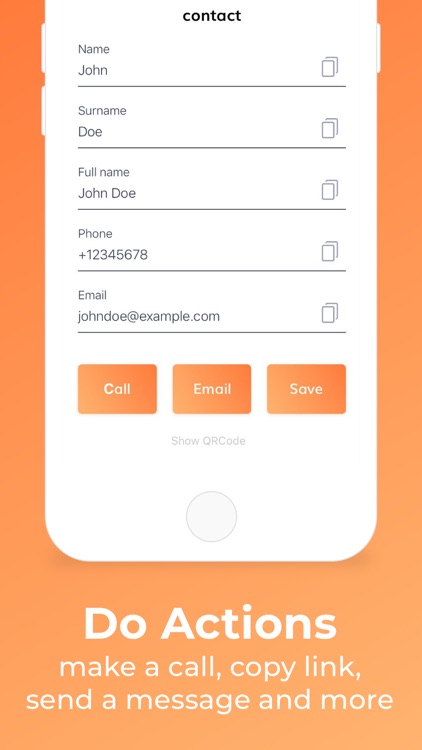 QR Code Reader + Generator