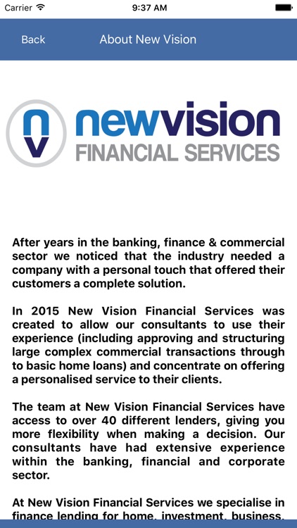 NV Financial