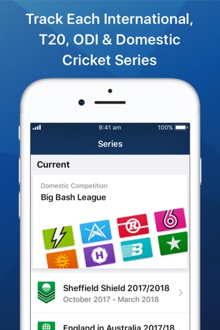 Cricket Live: T20, ODI, Tests screenshot 3