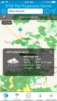 dtn: ag weather tools iphone screenshot 1