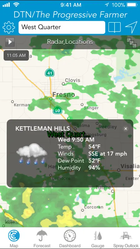 DTN: Ag Weather Tools screenshot 1 of 7