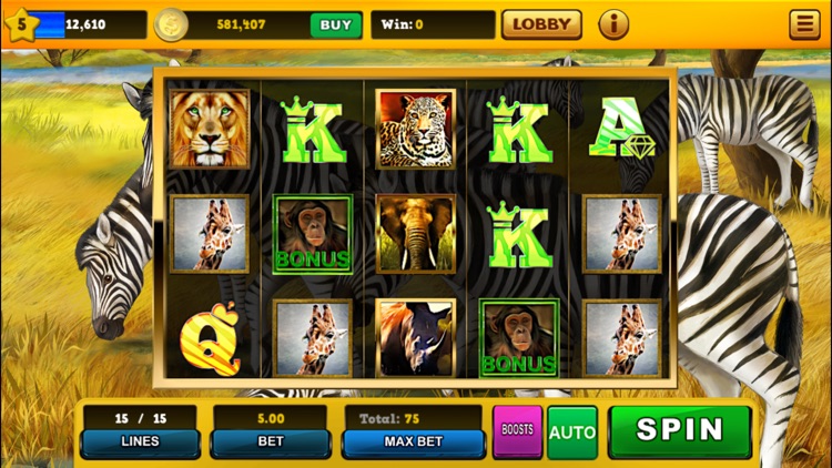 Wild Safari Casino Slots