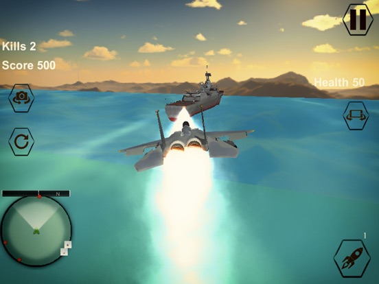 Screenshot #6 pour Jet Avion Guerre Combat 2k17
