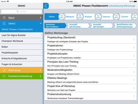 Lean Six Sigma Coach screenshot 2