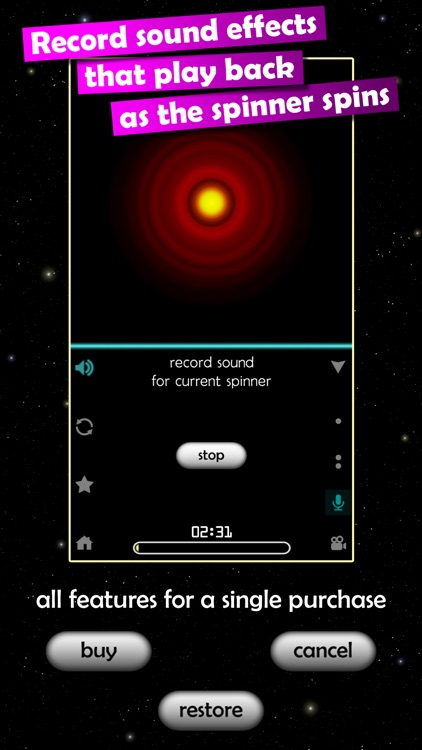 Cosmic Fidget Spinner screenshot-4