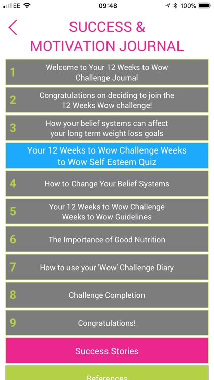 12 Weeks to Wow Challenge