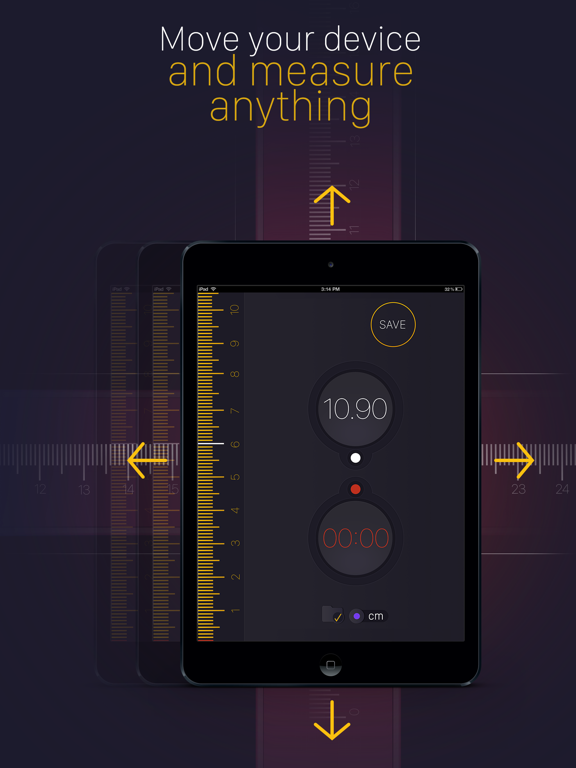 Screenshot #1 for Measuring Tape PRO