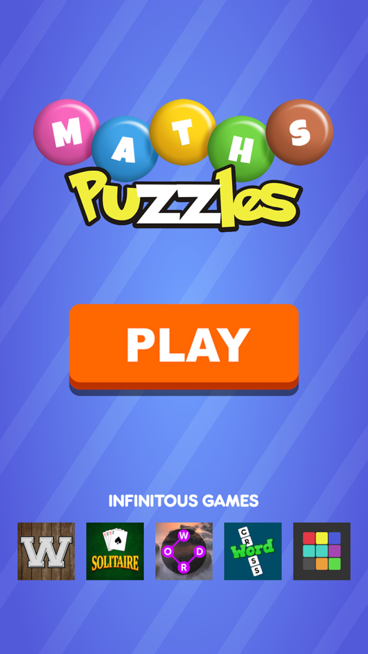 #1. Math Puzzles - Numbers Game (iOS) 来自: Infinitous Games