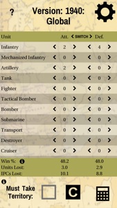 A&A Battle Calculator screenshot #1 for iPhone