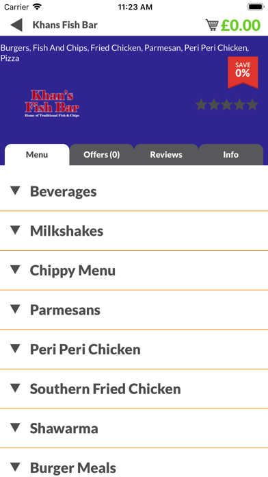Screenshot #2 pour Khans Fish Bar