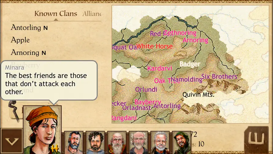 King of Dragon Pass screenshot 2